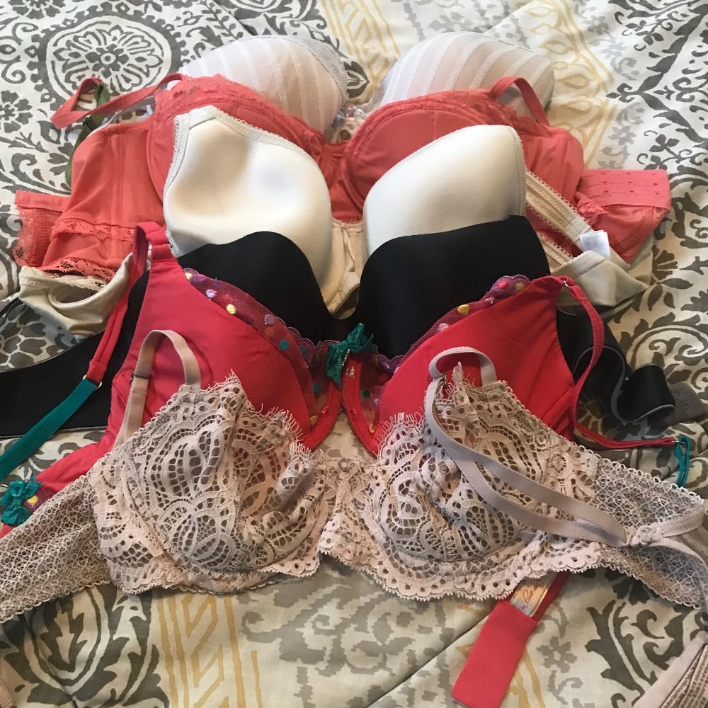 6 34C Underwire Bras